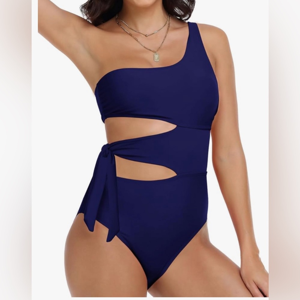 Monokini Navy Swimsuit